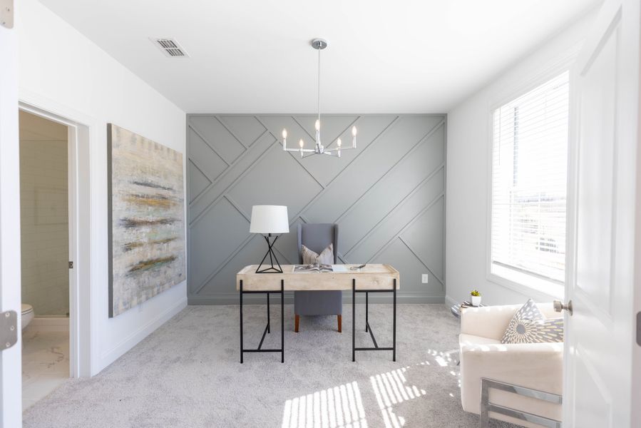 The Glendale Townhome Model - Flex Space The Glendale Townhome Model - Flex Space