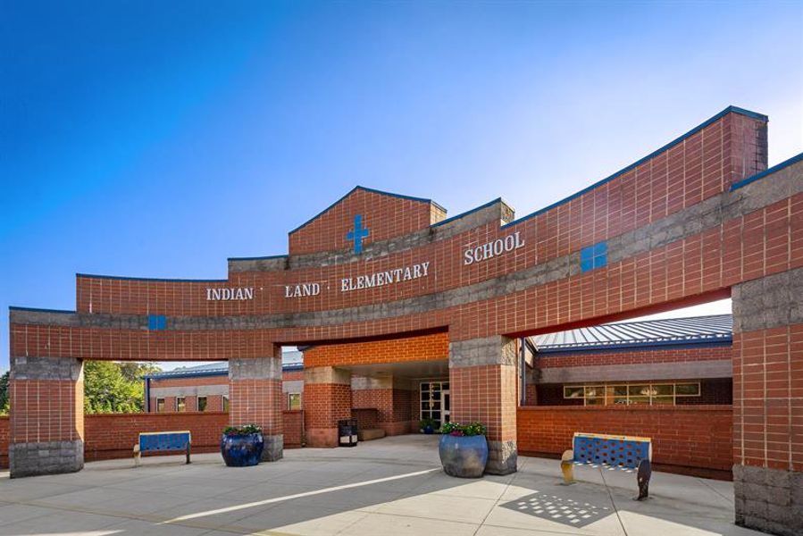 Front exterior of a home in the Creek Water Townhomes community, located in Indian Land, SC (Image 8).