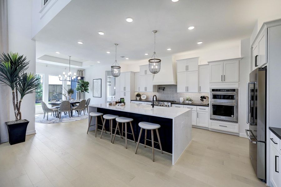 Furnished interior in a model home at Legacy - 60' in League City (Image 13). Furnished interior in a model home at Legacy - 60' in League City (Image 13).