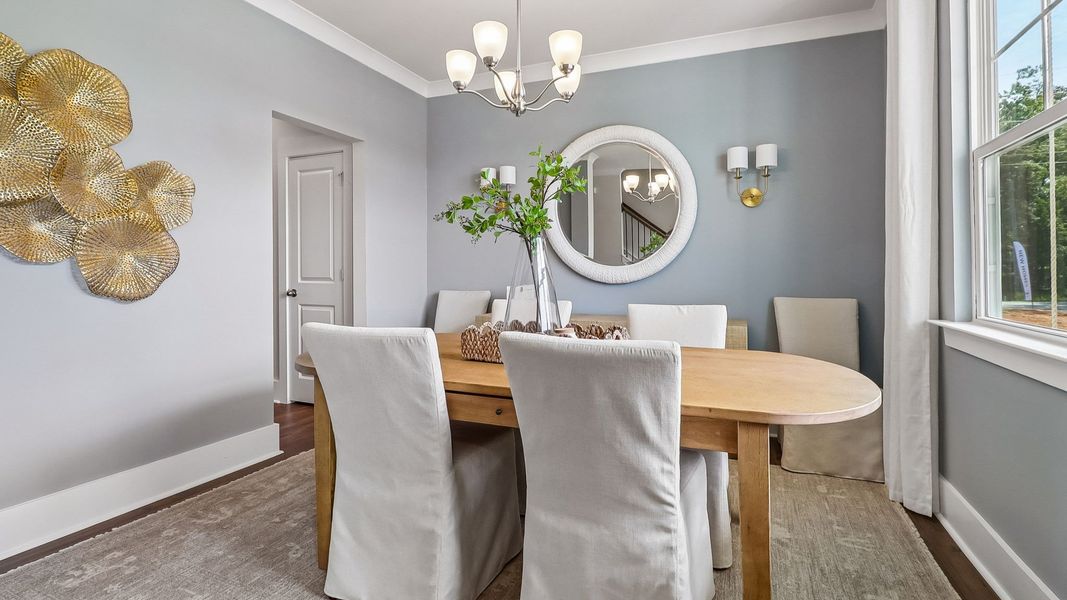Furnished interior in a model home at Shell Pointe in Gilbert (Image 6).