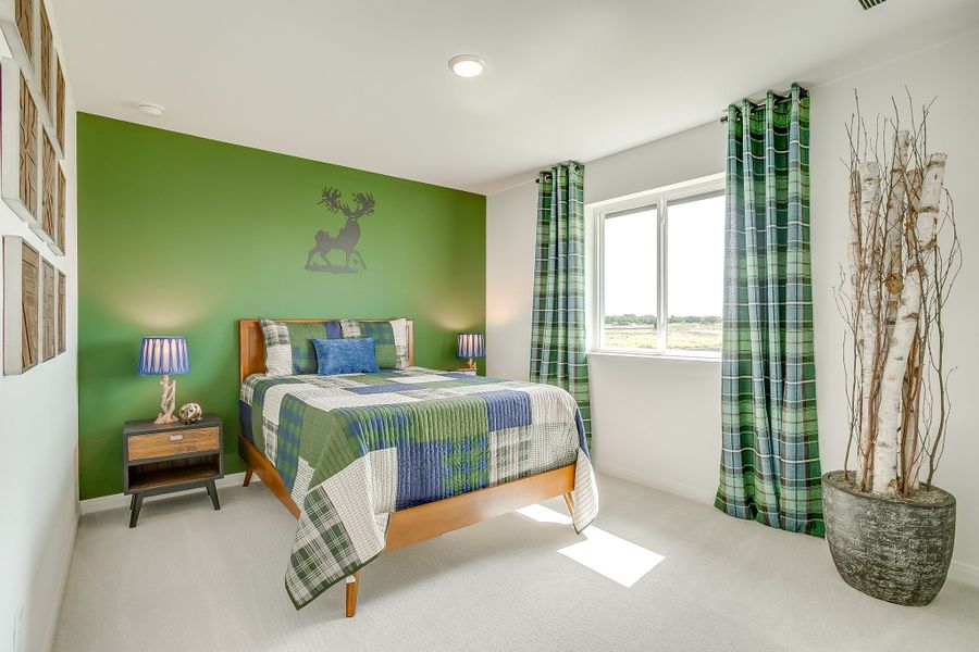 Furnished interior in a model home at Creekside in Royse City (Image 45).