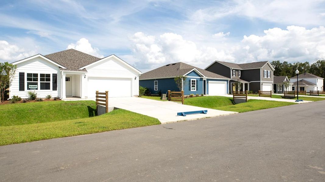 Front exterior of a home in the Halls Landing community, located in Bolivia, NC (Image 5). Front exterior of a home in the Halls Landing community, located in Bolivia, NC (Image 5).