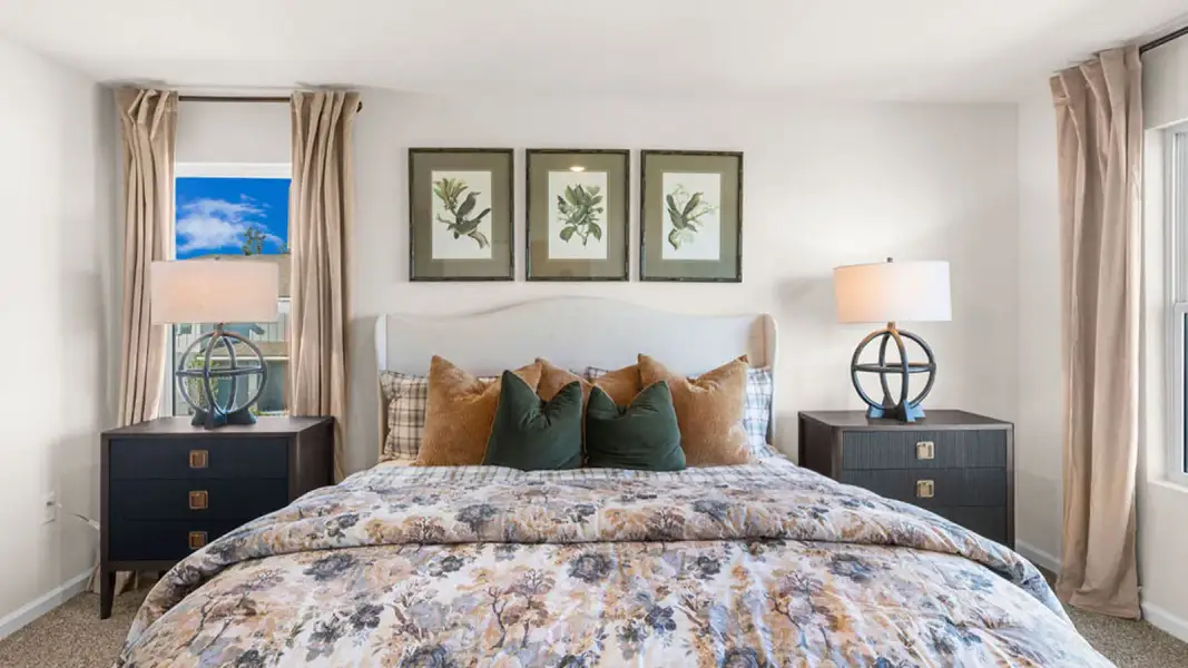 Furnished interior in a model home at Abilene Acres in Tallahassee (Image 31).