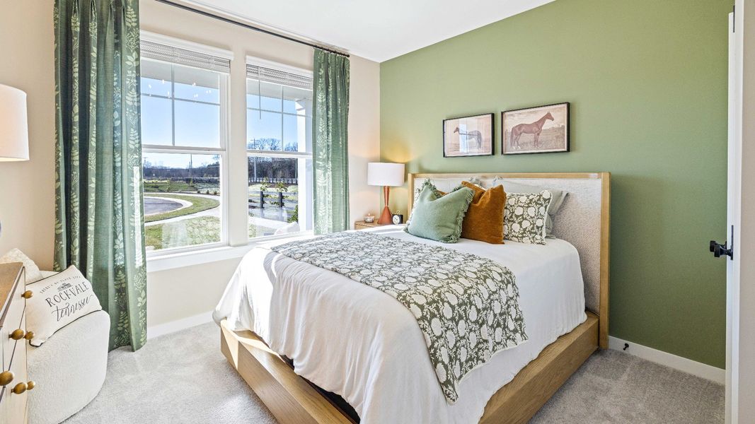 Furnished interior in a model home at Riley Farms in Rockvale (Image 24).