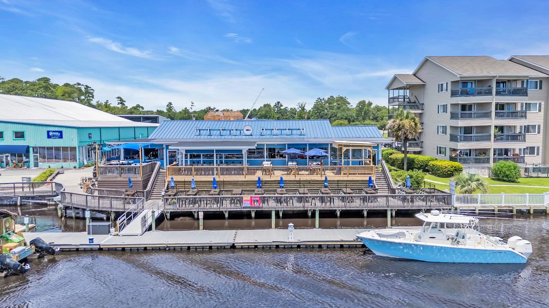 Blue Drum Waterfront Restaurant on the Intracoastal Waterway