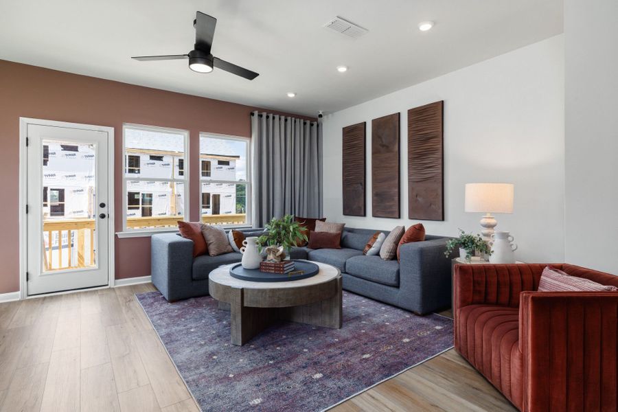 Second Floor Townhome Living