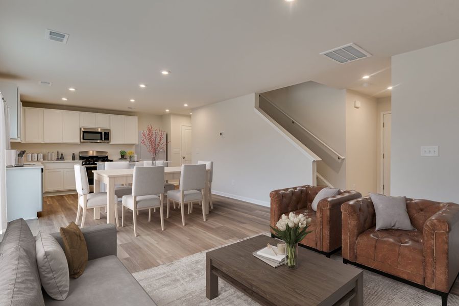 Intuitive room to room flow
