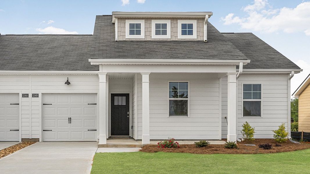 Front exterior of a home in the Remington Chase community, located in Perry, GA (Image 9).