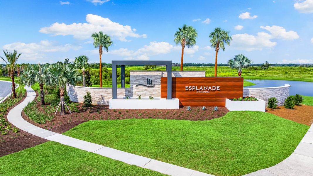 Image 52 of the Esplanade at Coasterra community in Palmetto, FL.