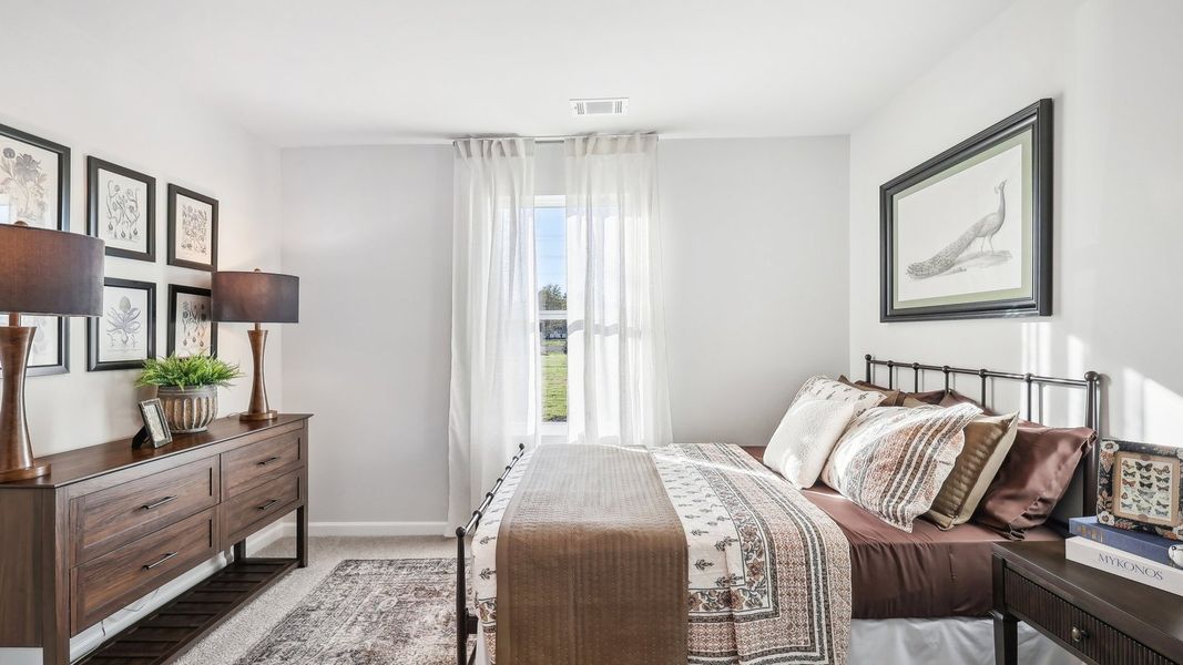Furnished interior in a model home at Savannah Lakes in Lewisburg (Image 17).