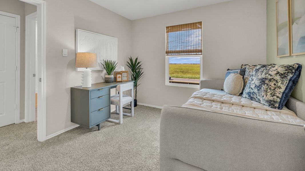 Furnished interior in a model home at Swenson Heights in Seguin (Image 35). Furnished interior in a model home at Swenson Heights in Seguin (Image 35).