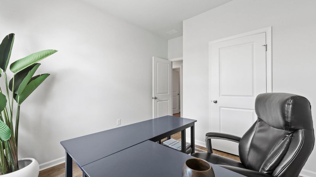 Furnished interior in a model home at North Shore in Summerton (Image 20).