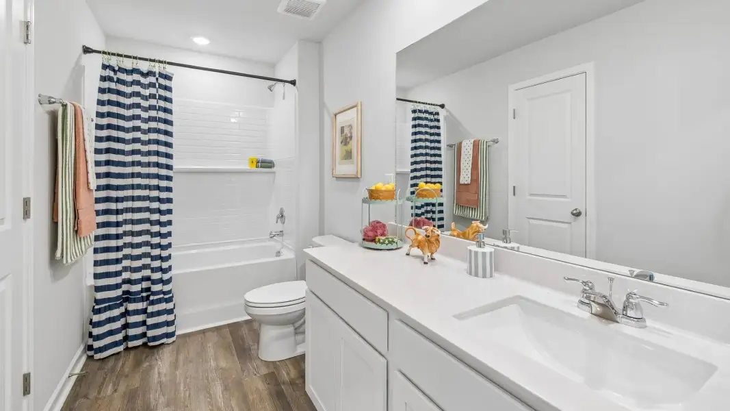 Furnished interior in a model home at Blair Ridge in La Vergne (Image 22).