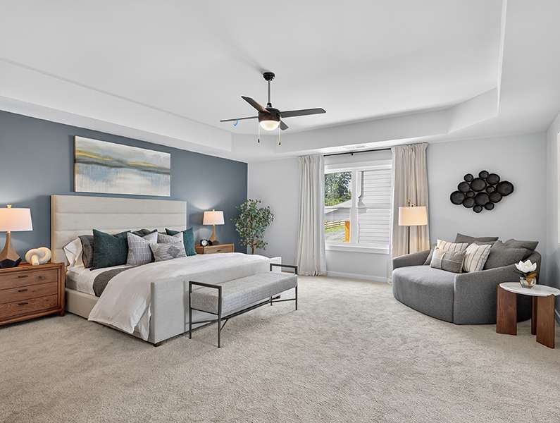 Furnished interior in a model home at Gardner Road in Stockbridge (Image 7). Furnished interior in a model home at Gardner Road in Stockbridge (Image 7).