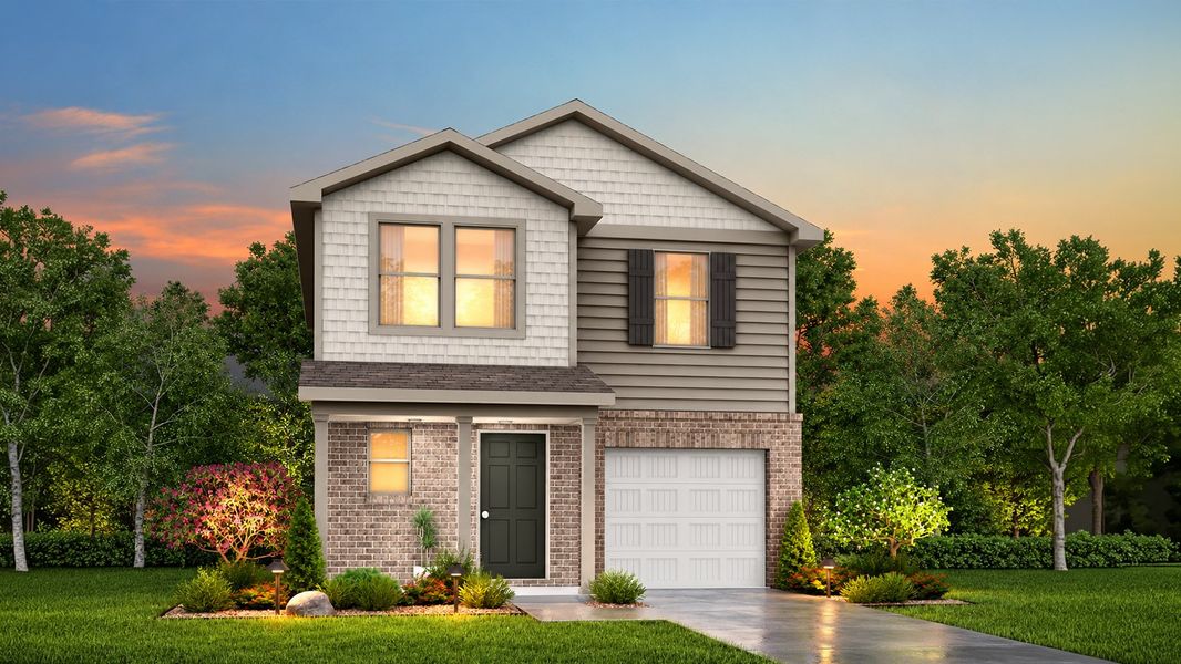 Front exterior of a home in the Nolan Farms community, located in Winona, TX (Image 8). Front exterior of a home in the Nolan Farms community, located in Winona, TX (Image 8).