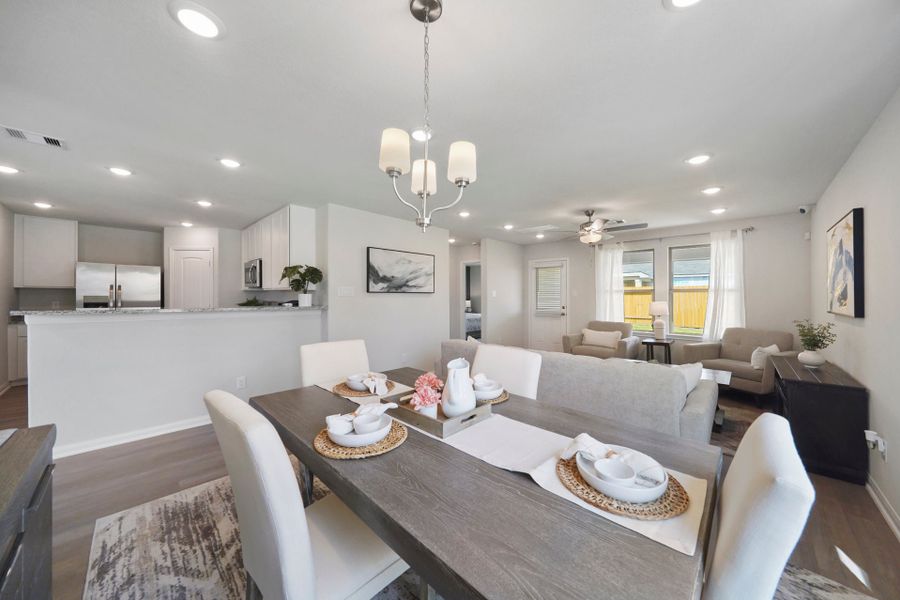 Sandrock Station Model Home - Dining Room Sandrock Station Model Home - Dining Room