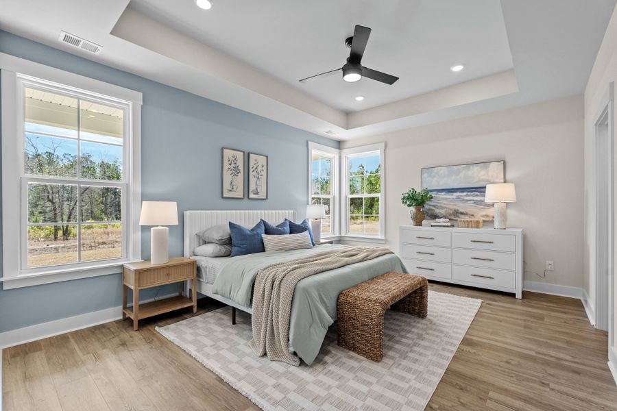 Furnished interior in a model home at Huckleberry Estates in Conway (Image 13).