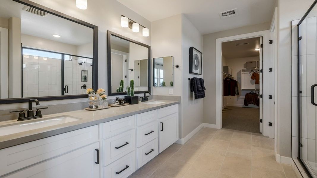 Furnished interior in a model home at Eminence at Alamar in Avondale (Image 27).