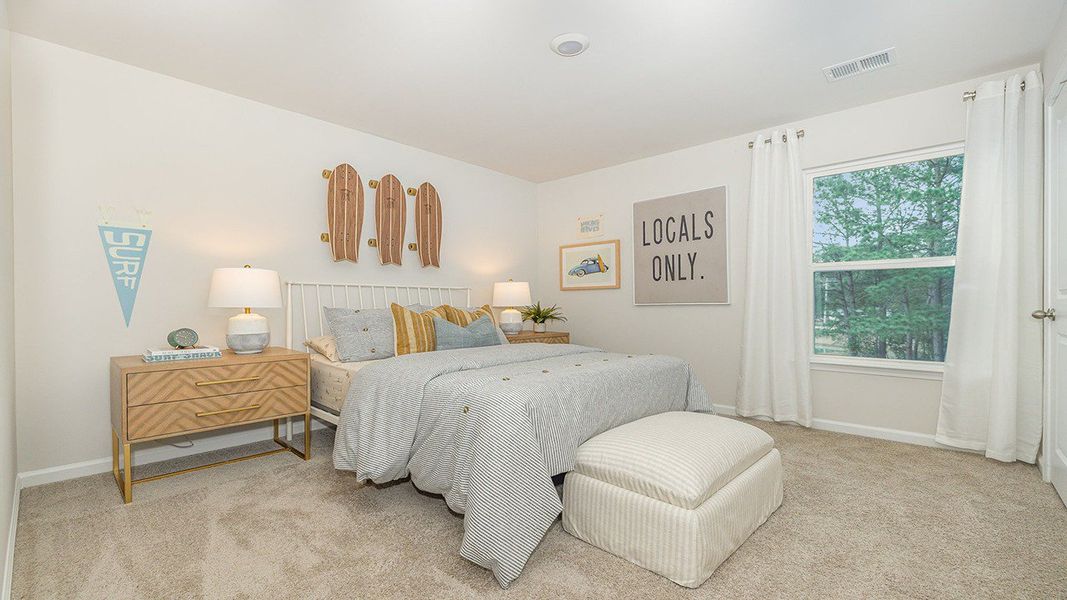 Furnished interior in a model home at Harper Meadows in Loris (Image 11). Furnished interior in a model home at Harper Meadows in Loris (Image 11).