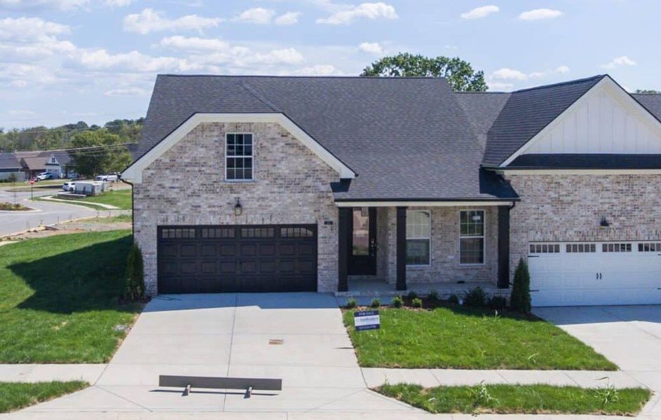 Front exterior of a home in the Stonecrest Townhomes community, located in Hendersonville, TN (Image 3).