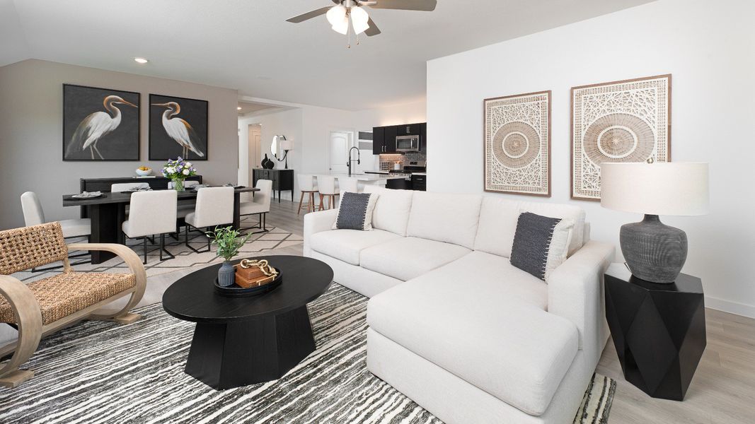 Paramount Floor Plan Living Room