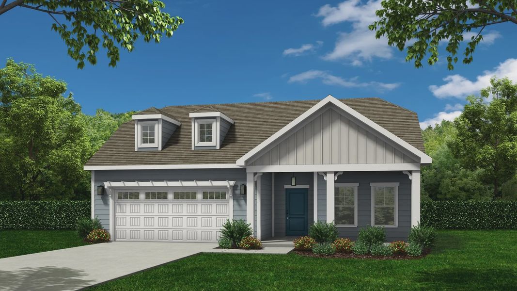 Front exterior of a home in the Salem Brooke community, located in Clemmons, NC (Image 2). Front exterior of a home in the Salem Brooke community, located in Clemmons, NC (Image 2).