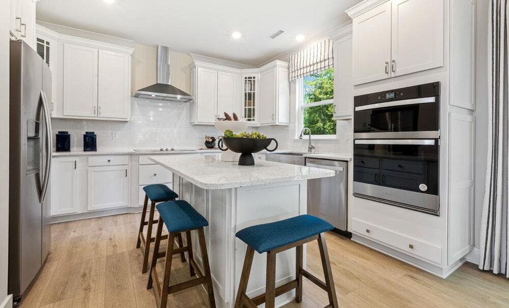 Furnished interior in a model home at Castlewood in Archer Lodge (Image 21). Furnished interior in a model home at Castlewood in Archer Lodge (Image 21).