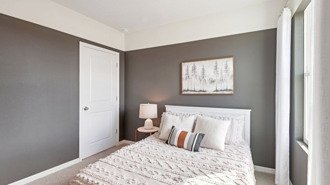 Furnished interior in a model home at Abbott Park in Zephyrhills (Image 31). Furnished interior in a model home at Abbott Park in Zephyrhills (Image 31).