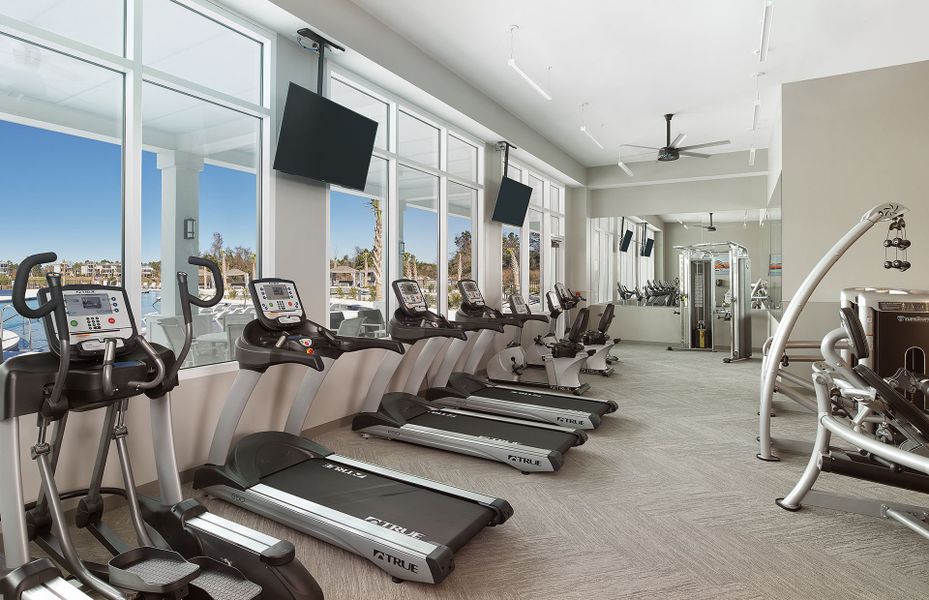 State-of-the-Art Fitness Room