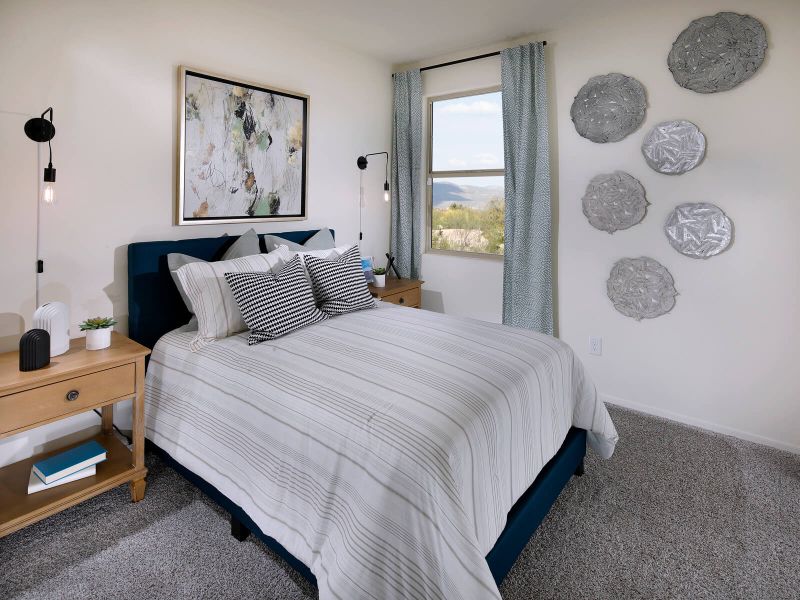 Furnished interior in a model home at Sunset Crest - Signature Series in Tucson (Image 22). Furnished interior in a model home at Sunset Crest - Signature Series in Tucson (Image 22).
