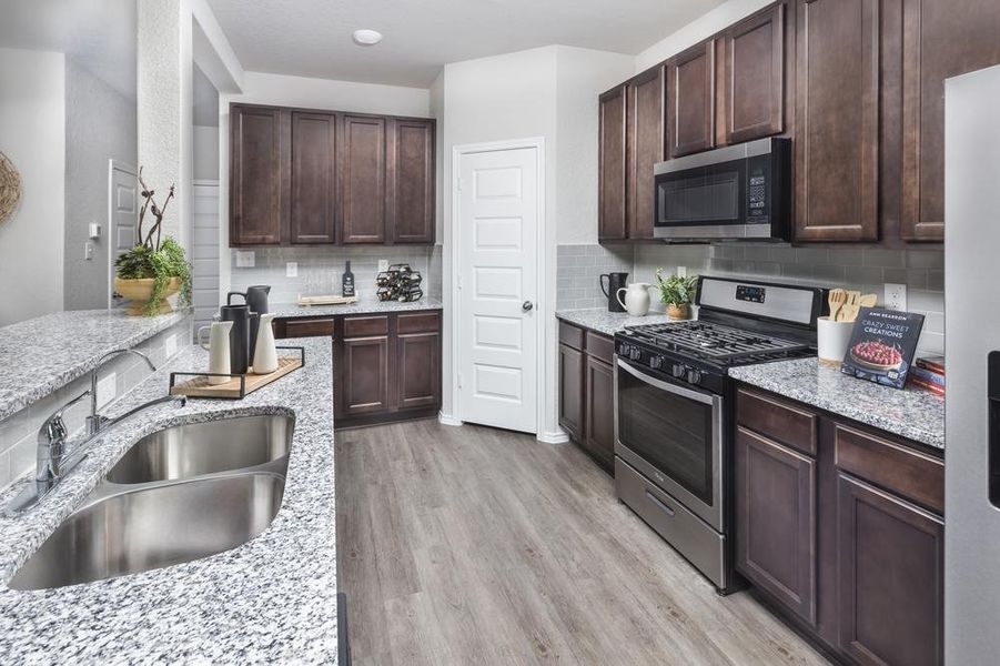 Blue Ridge Ranch Model Home Kitchen