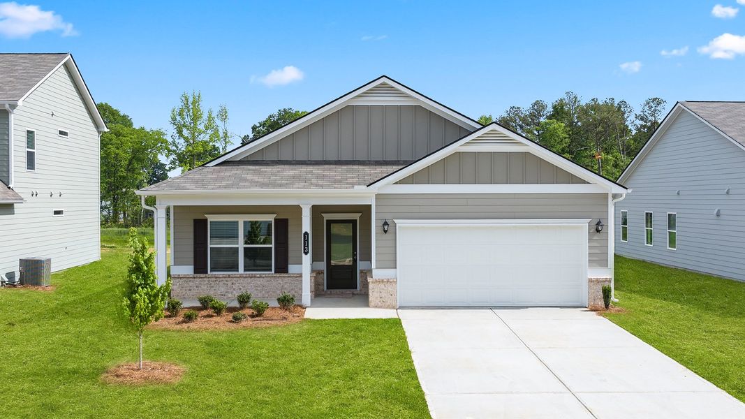 Front exterior of a home in the Arbor Glen community, located in Sanford, NC (Image 8). Front exterior of a home in the Arbor Glen community, located in Sanford, NC (Image 8).