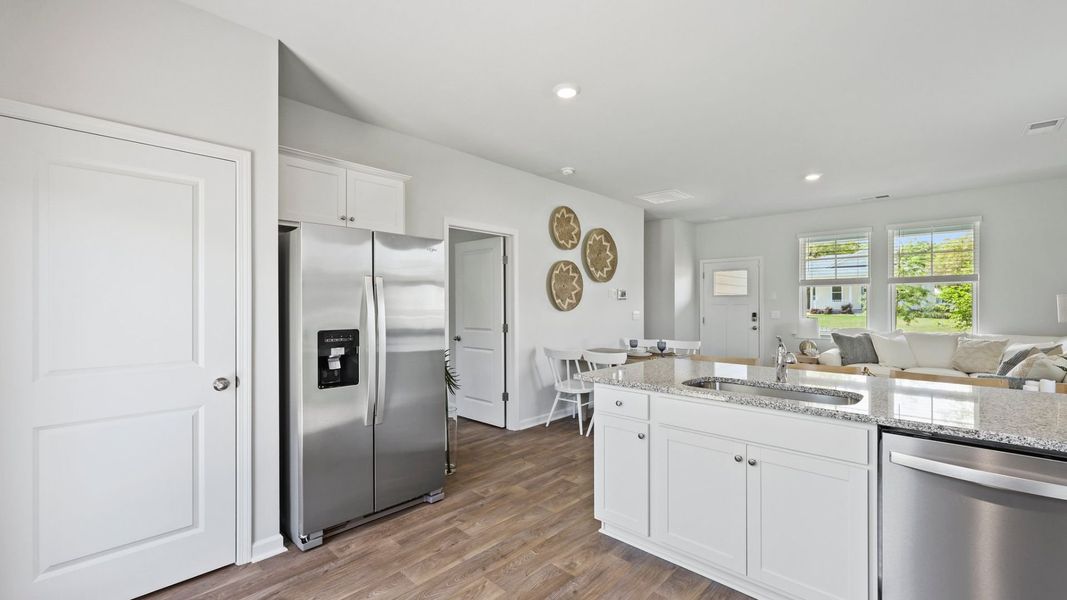 Furnished interior in a model home at North Shore in Summerton (Image 5).