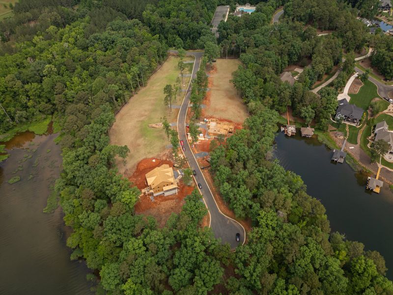 Site preparation and early development at Edgewater on Lake Tillery in Norwood, NC (Image 45).