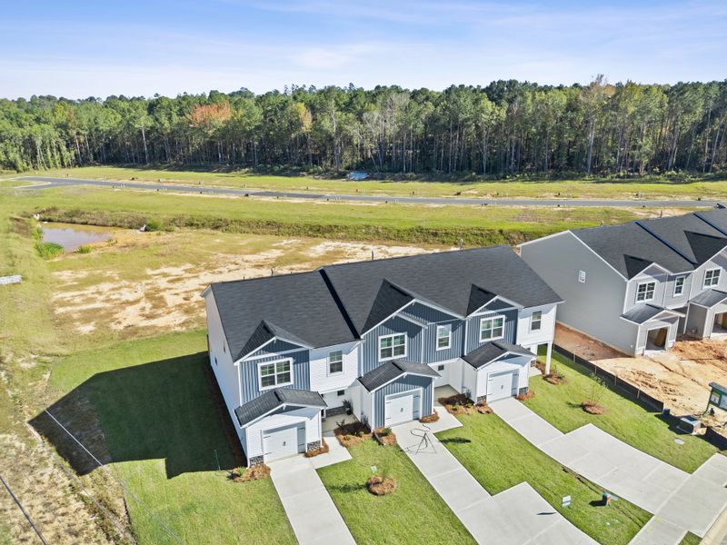 Aerial view of the Knox Place community in Hephzibah, GA, showing layout and nearby surroundings (Image 15).