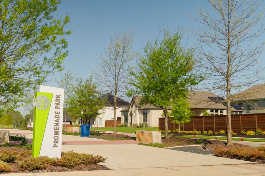 Entrance to the Solterra community in Mesquite, TX, featuring signage and landscaping (Image 2).
