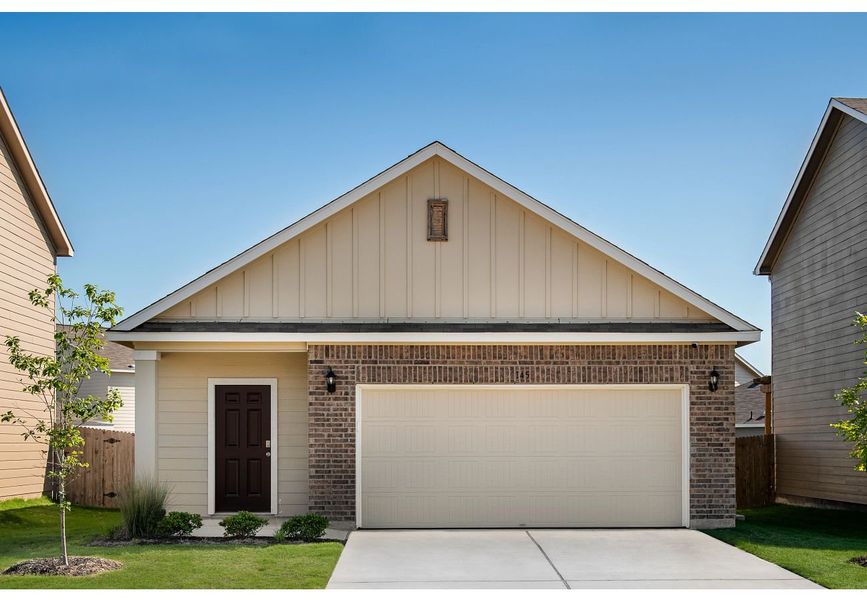 Front exterior of a home in the Vacek Pointe community, located in Richmond, TX (Image 7).