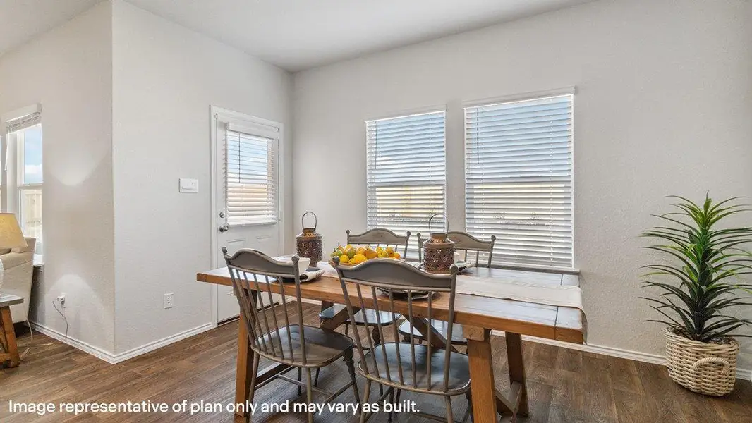 Furnished interior in a model home at Seneca Trails in Leon Valley (Image 10).