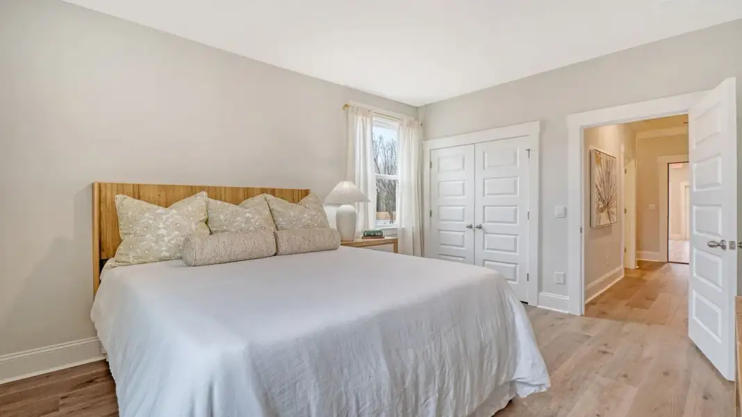 Furnished interior in a model home at Wappetaw Woods in Awendaw (Image 8).