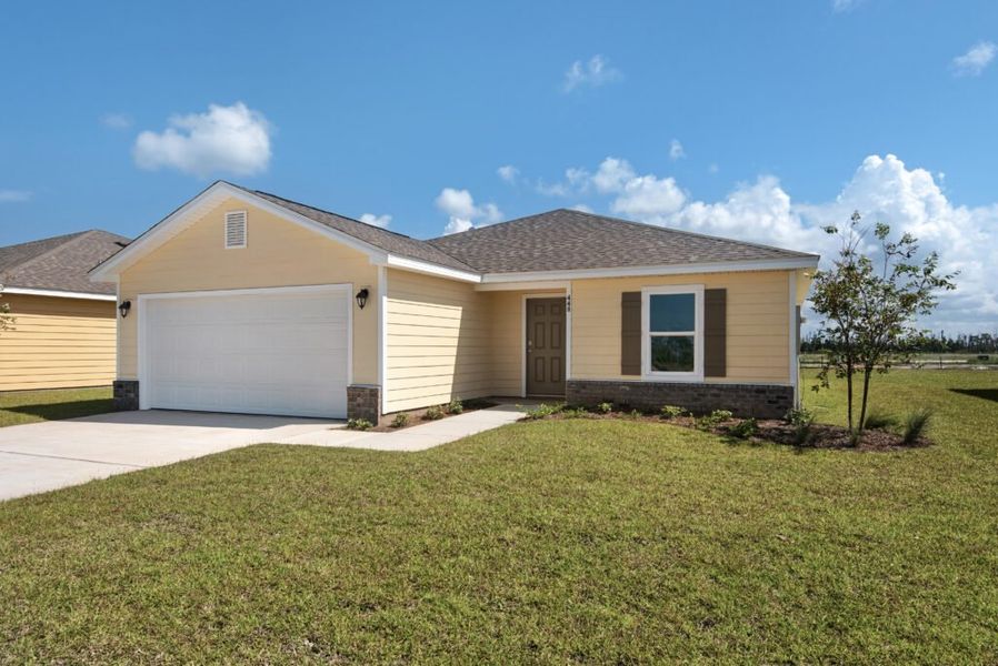 Front exterior of a home in the Salt Creek At Mexico Beach community, located in Mexico Beach, FL (Image 3).