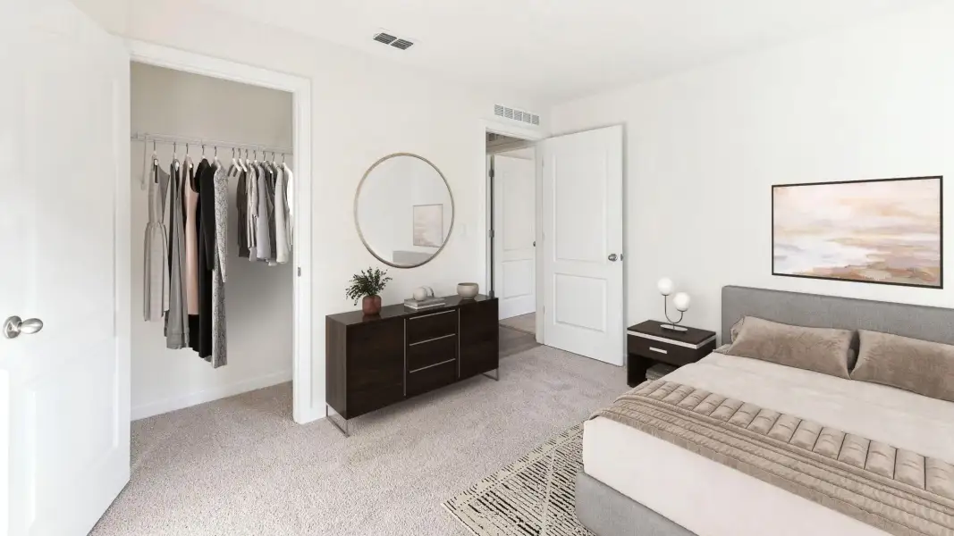 Furnished interior in a model home at Sunside at Ormond Station in Ormond Beach (Image 13).