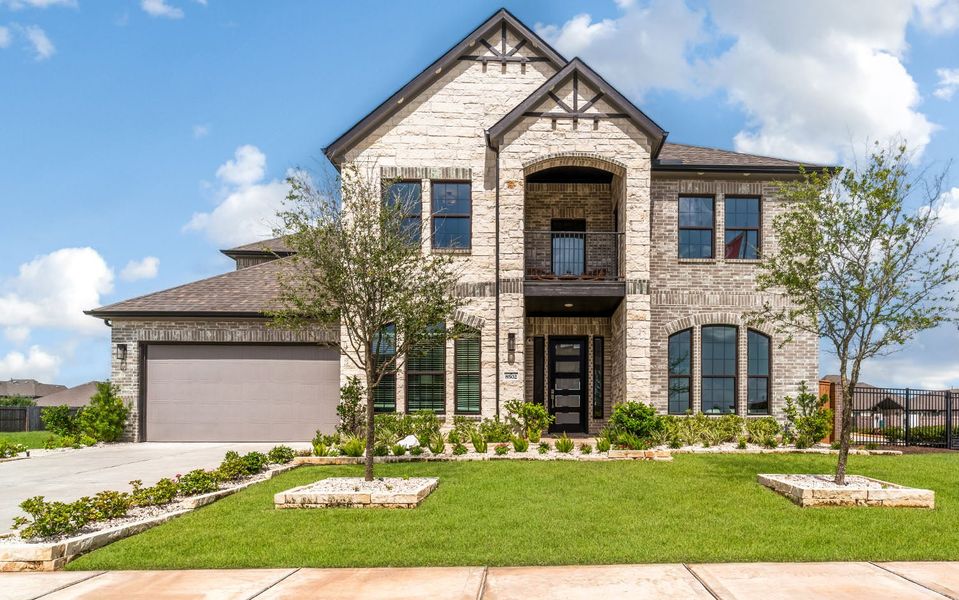 Front exterior of a home in the Marvida community, located in Cypress, TX (Image 4).