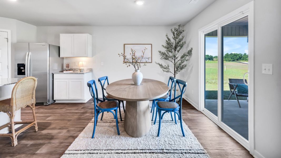 Furnished interior in a model home at Driftwood in Richlands (Image 16).