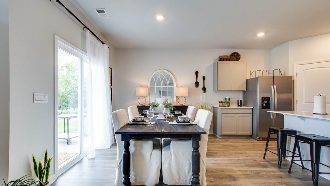 Furnished interior in a model home at Timberwalk in Cookeville (Image 27). Furnished interior in a model home at Timberwalk in Cookeville (Image 27).