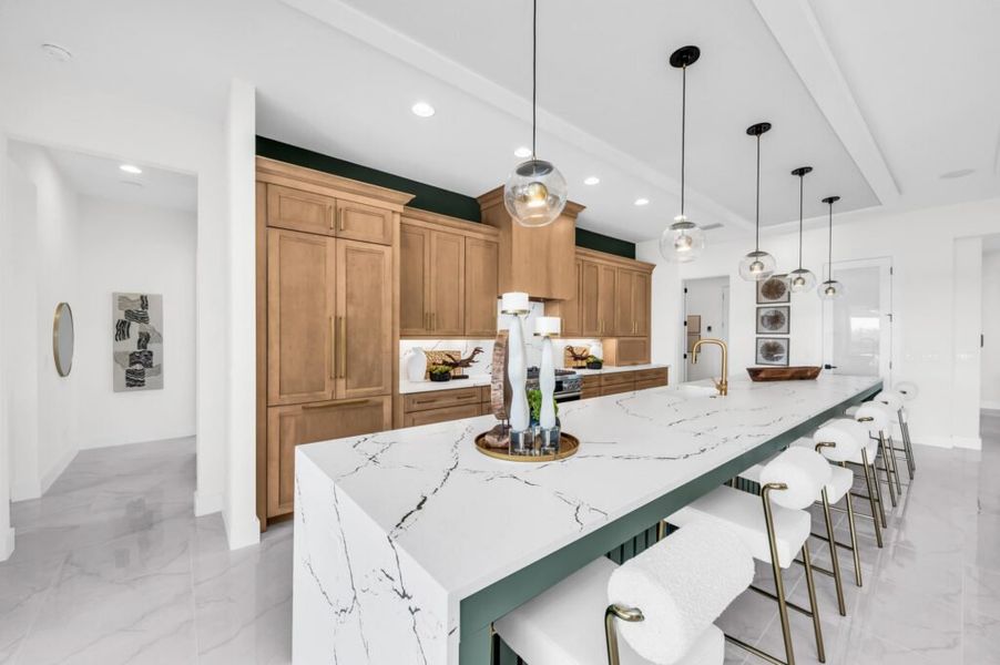 Furnished interior in a model home at Artisan at Watercolor Place in Bradenton (Image 138).