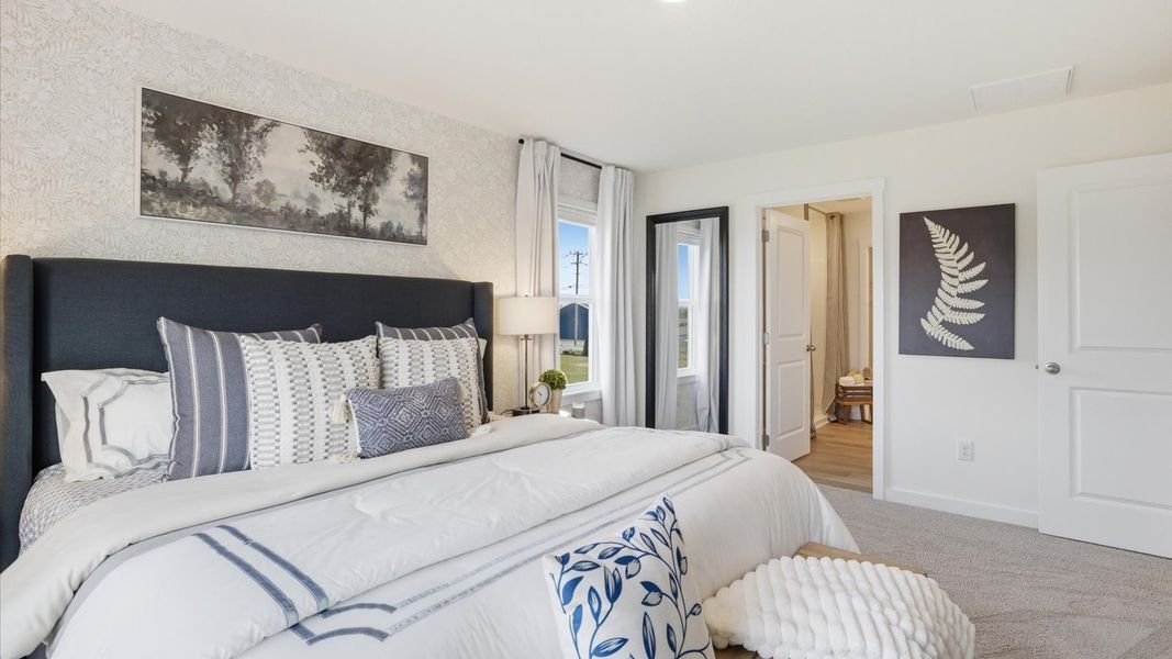 Furnished interior in a model home at Oak Hill in Vonore (Image 15).