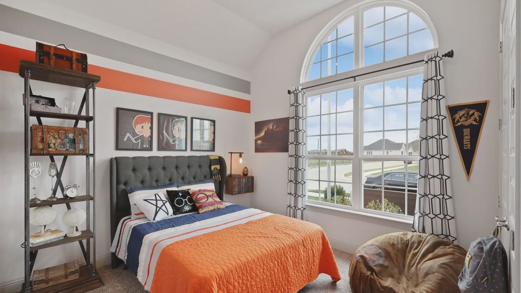 Furnished interior in a model home at Sundance Cove in Crosby (Image 24).