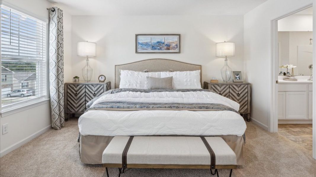 Furnished interior in a model home at Southwood in Morristown (Image 13).