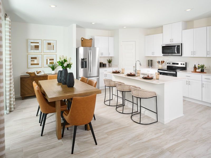 The Zion floorplan modeled at Terra Lago