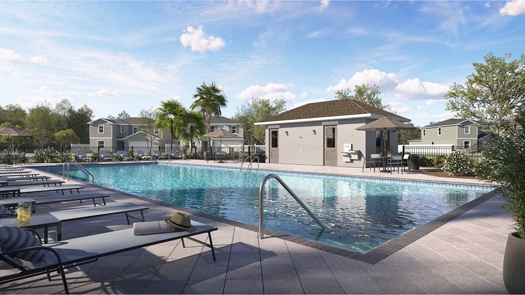 West Lake swimming pool